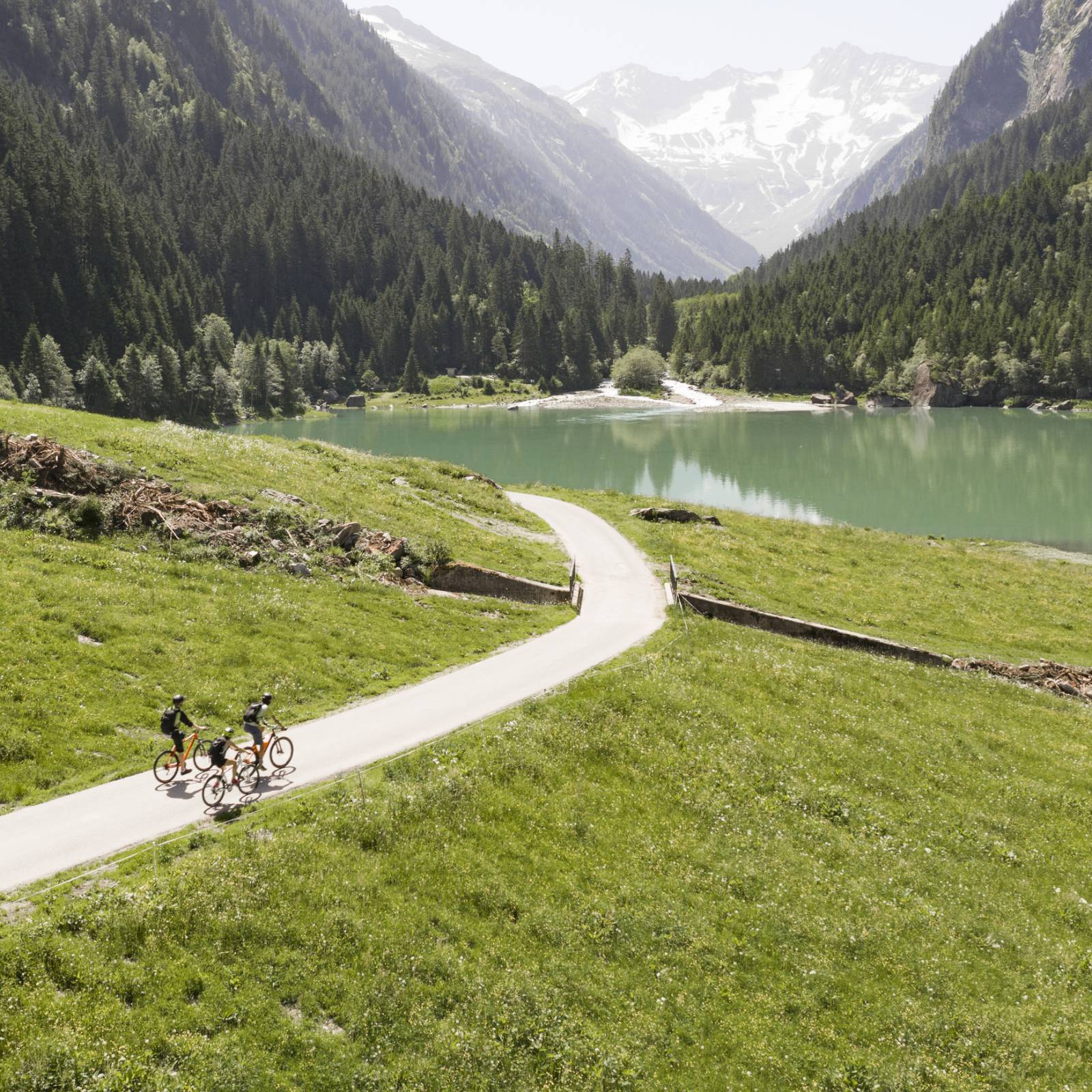 Stausee im Stilluptal des Zillertals