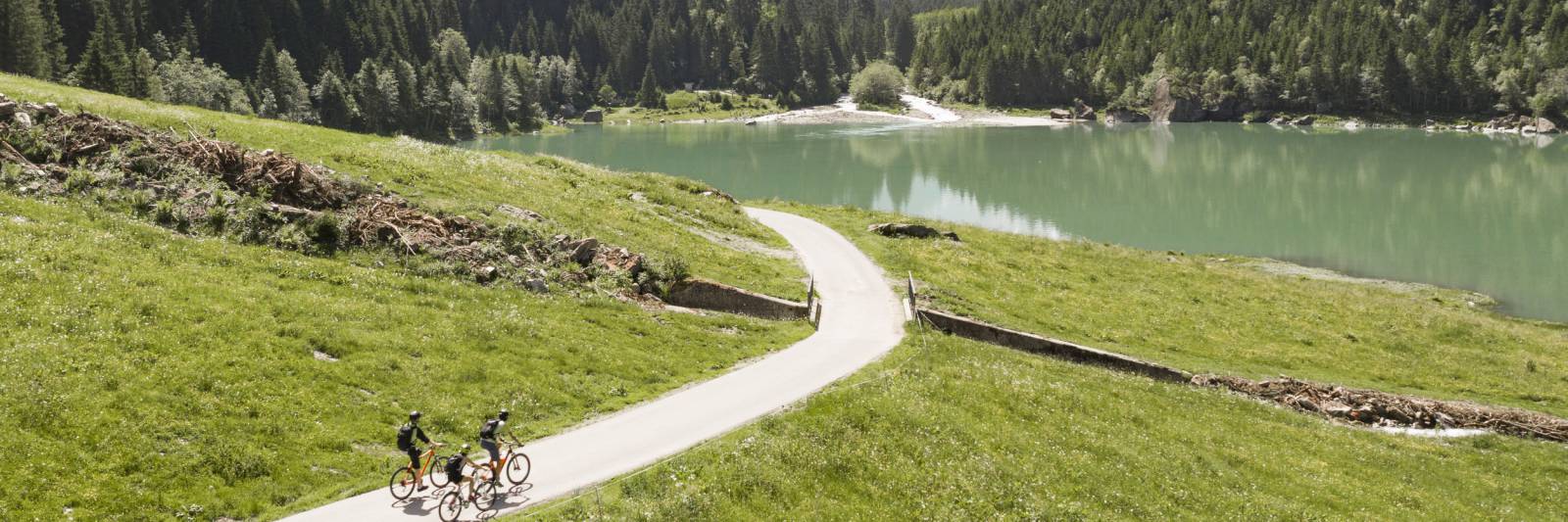 Stausee im Stilluptal des Zillertals