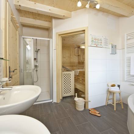 Badezimmer Brugger Chaletdorf