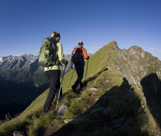 Wandern auf dem Aschaffenburger Höhensteig in Mayrhofen-Hippach