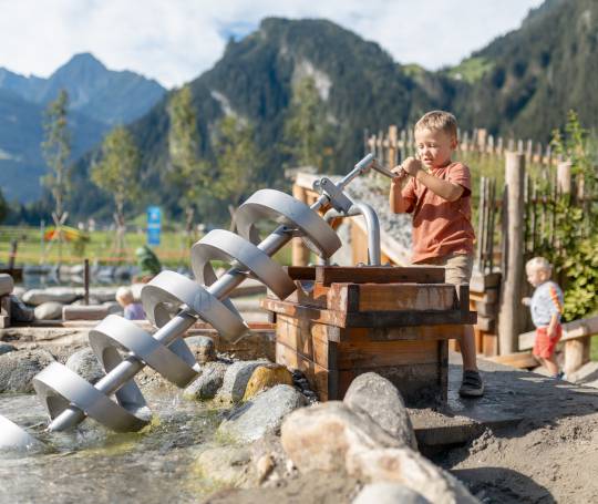 Erlebnisspielplatz Auenland Sidan im Zillertal