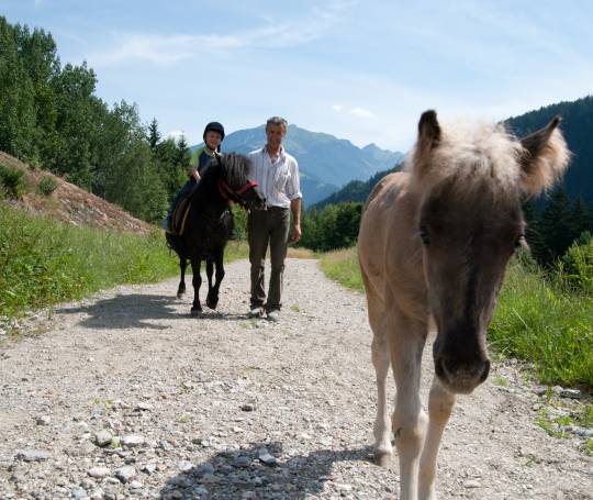 Ponyreiten im Zillertal