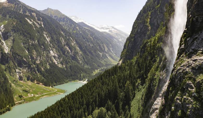 Wasserfallweg im Stilluptal im Zillertal