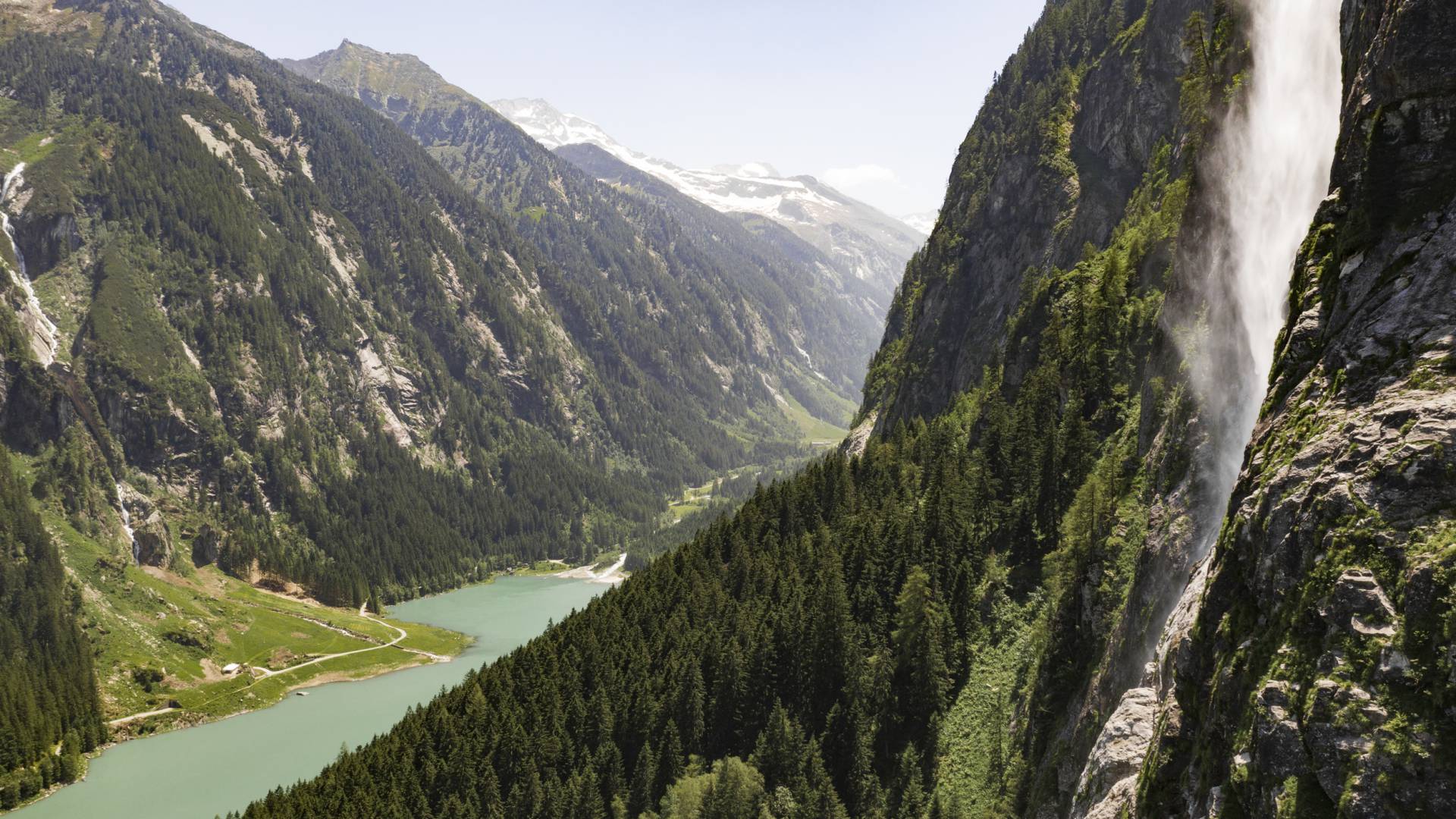 Wasserfallweg im Stilluptal im Zillertal