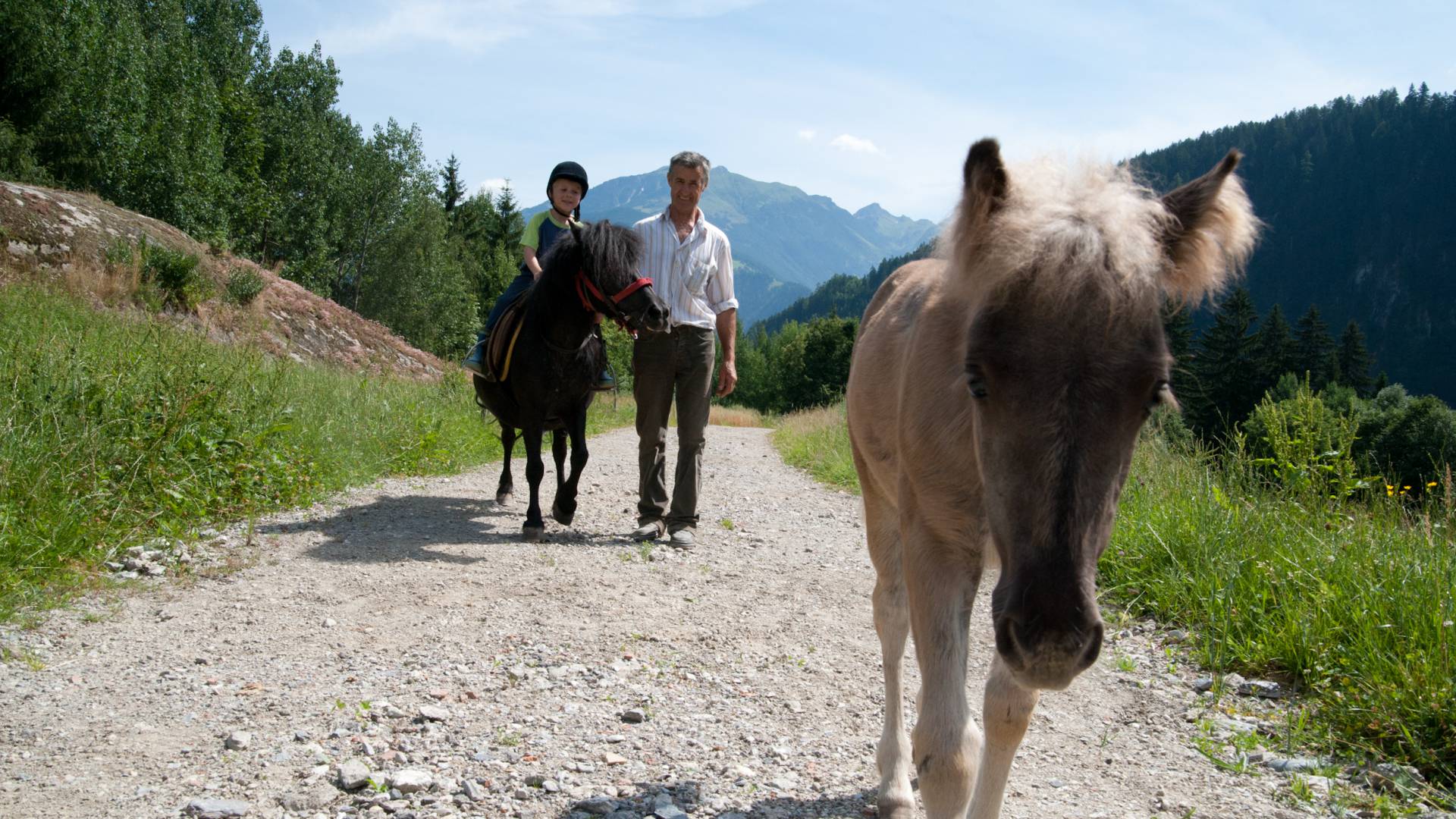 Ponyreiten im Zillertal
