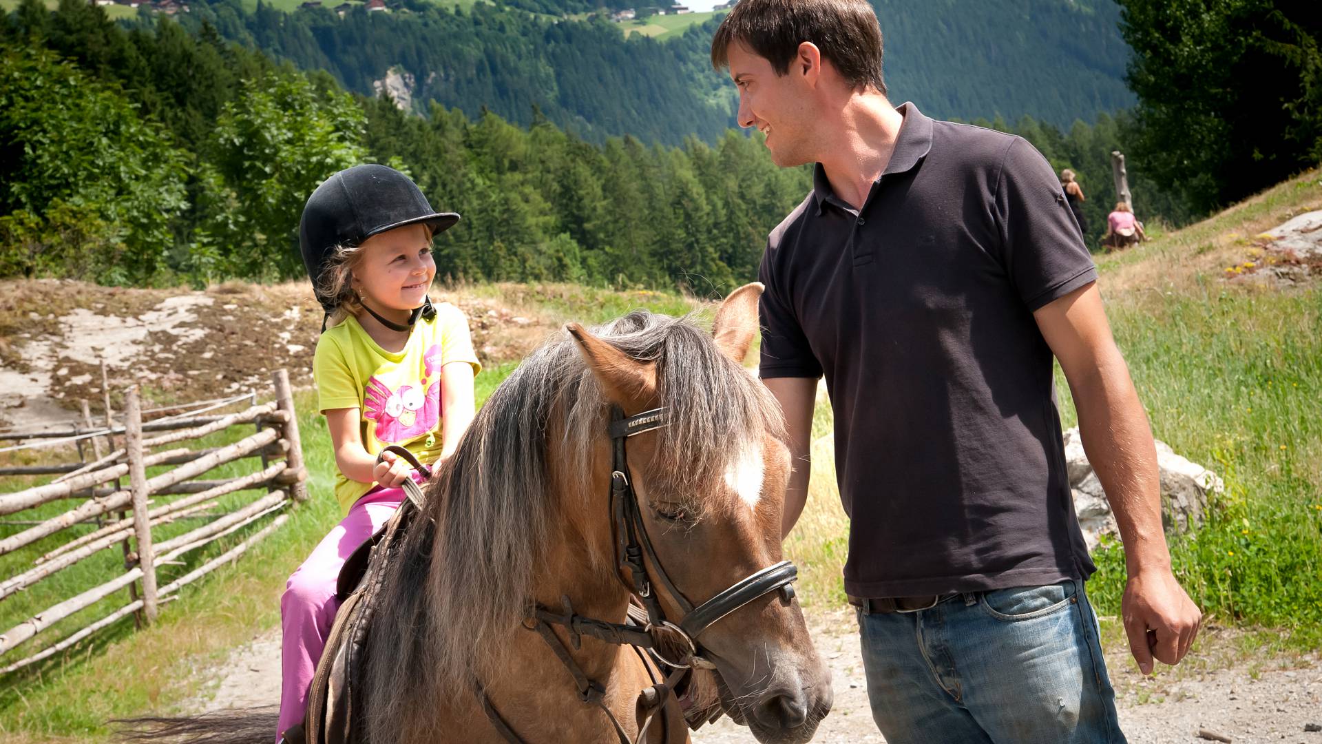 Kinderreitstunde 