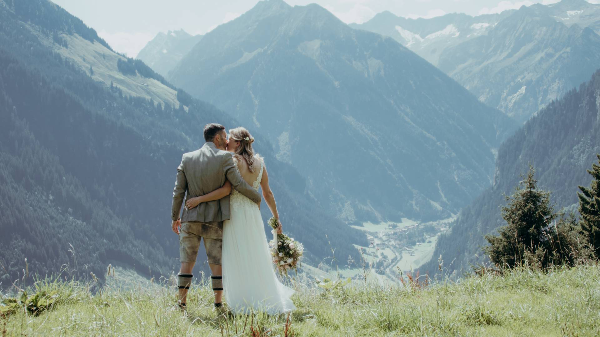 Fotoshooting Hochzeitspaar